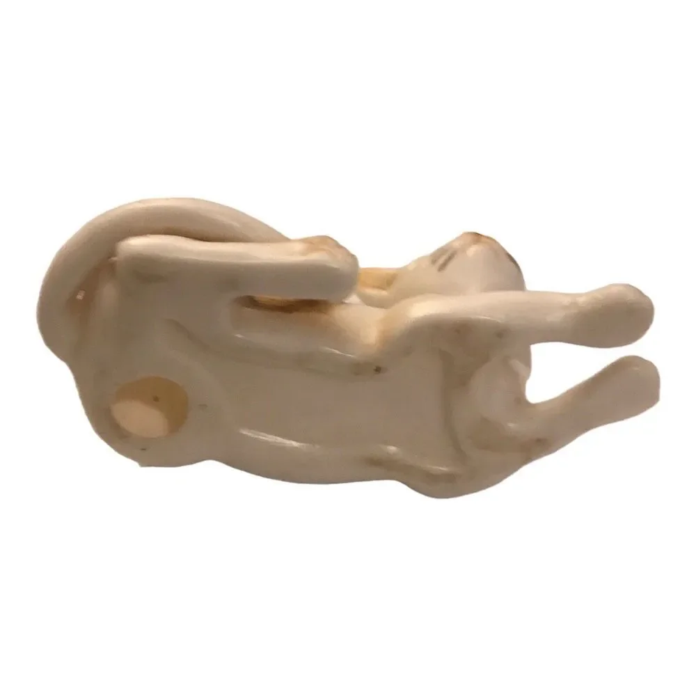 CAT FIGURINE GENUINE Porcelain  JAPAN VINTAGE 2